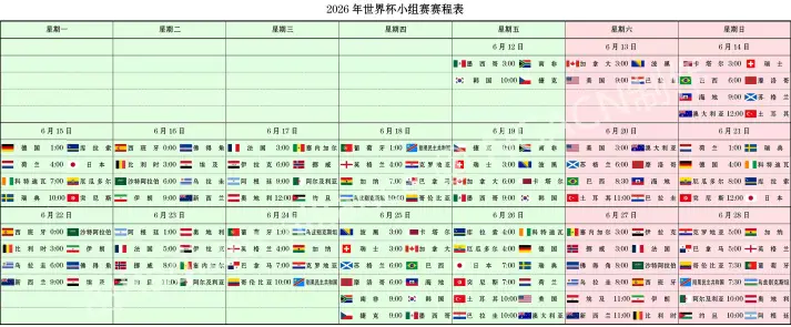 世界 杯 赛程 表｜世界杯赛程表时间错误怎么办？